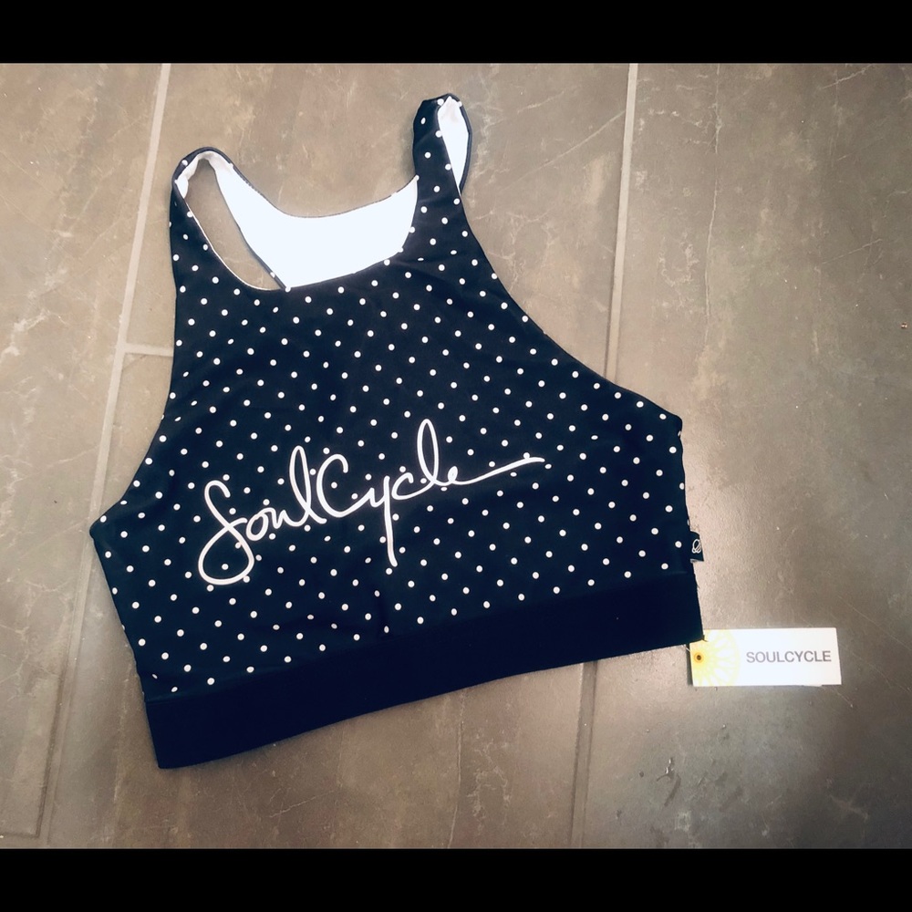 SoulCycle Polka Dot Sports Bra